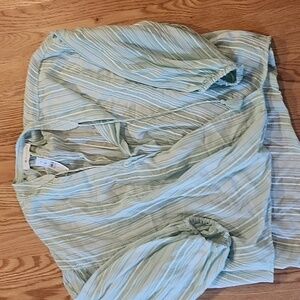 NWT Lou & Grey Mint Striped Top